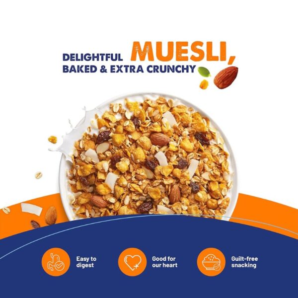 Fit & Flex Baked And Extra Crunchy Muesli - 210g Each 02