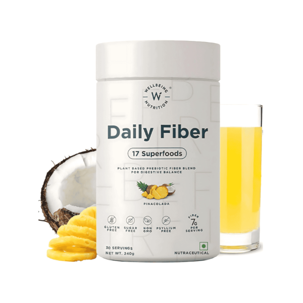 Wellbeing Nutrition Daily Fiber Powder