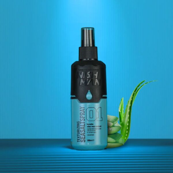 NishMan Texturizing Sea Salt Spray | Heat Protection Spray: