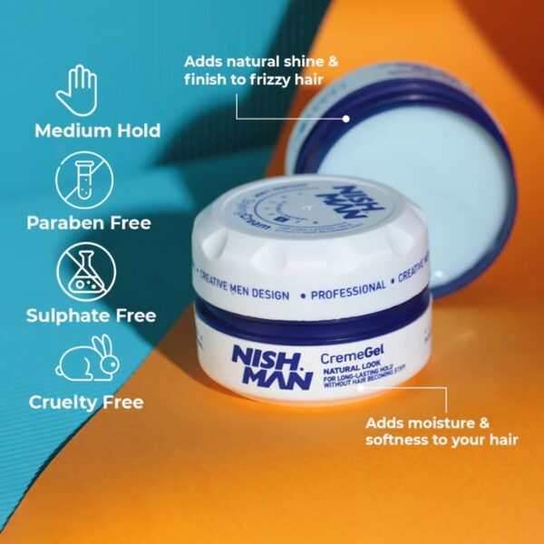 Nishman Hair Styling Cream Flexible 6: 02