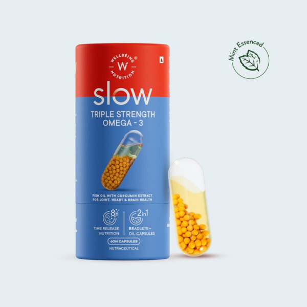 Slow triple strength omega 3